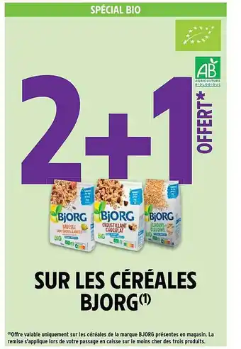 Intermarché Céréales bjorg offre