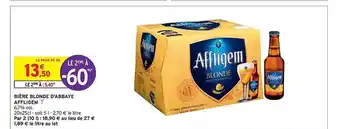Intermarché Bière blonde d'abbaye affligem offre