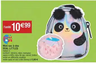Migros Mini sac à dos real littles offre