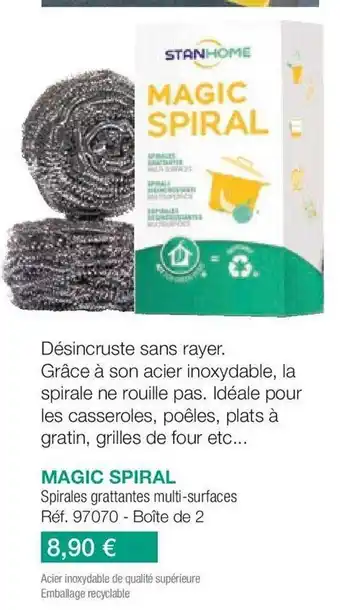 Stanhome Magic spiral stanhome offre