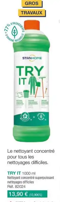 Stanhome Try it stanhome offre