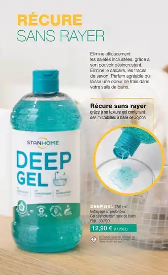 Stanhome Deep gel stanhome offre