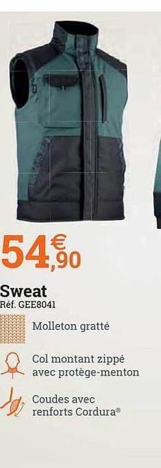 Espace emeraude Sweat offre