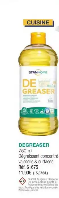 Stanhome Degreaser stanhome offre