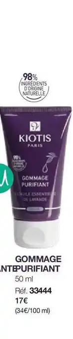 Stanhome Gommage purifiant kiotis paris offre