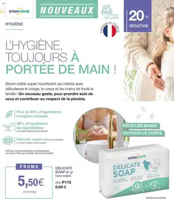 Stanhome Delicate soap stanhome offre