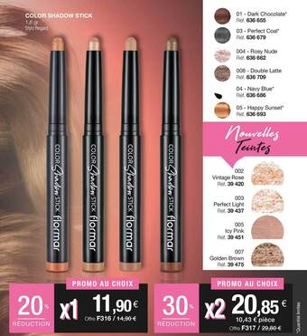 Stanhome Color shadow stick offre
