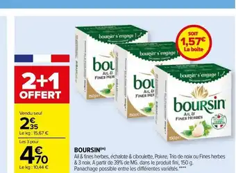 Carrefour Boursin(m) offre
