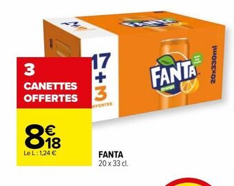Carrefour Fanta offre