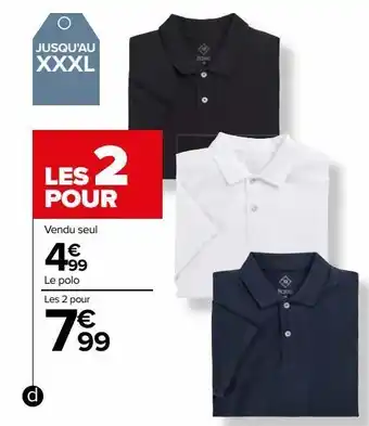 Carrefour Le polo offre