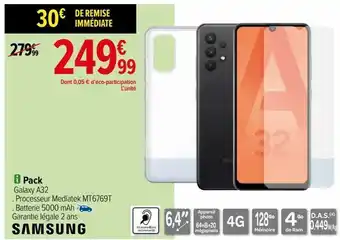 Carrefour Pack samsung offre