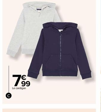 Carrefour Le cardigan offre