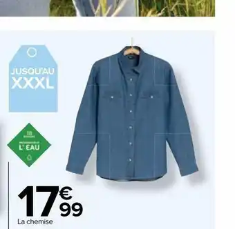 Carrefour La chemise offre