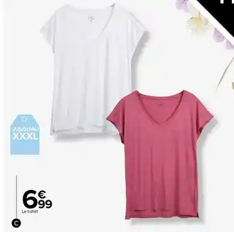 Carrefour Le t-shirt offre