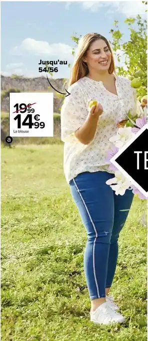 Carrefour La blouse offre