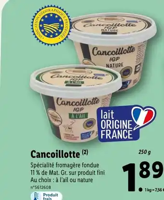 Cancoillotte