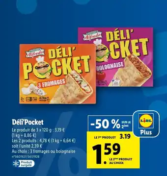Lidl Deli'Pocket offre