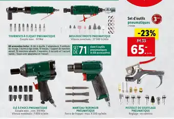 Lidl Set d'Outils offre