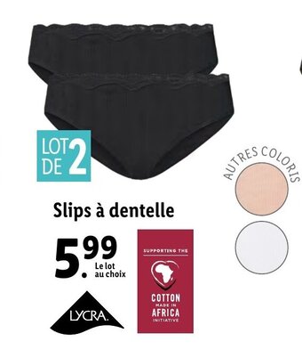 Slips Ă Dentelle