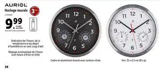 Lidl Horloge Murale offre