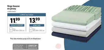 Lidl Drap-Housse en Jersey offre