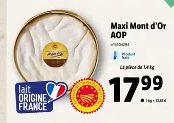 Maxi Mont d'Or AOP