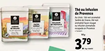 Lidl Thé ou Infusion de Provence offre