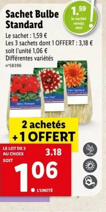 Lidl Sachet Bulbe Standard offre