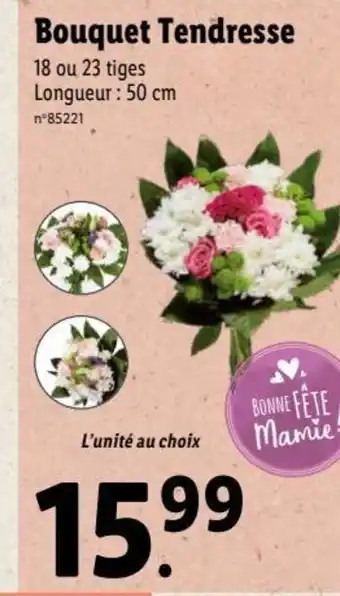 Lidl Bouquet Tendresse offre