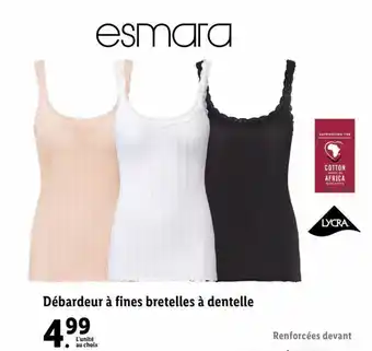 Lidl Débardeur à Fines Bretelles à Dentelle offre