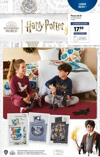 Lidl Parure de Lit offre