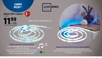 Lidl Ruban LED à Capteur offre