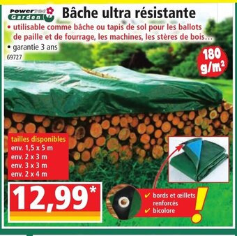 Norma Bâche Ultra Résistante offre