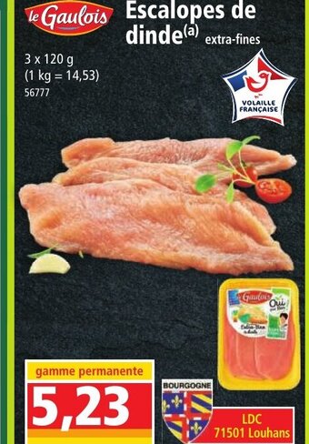 Norma Escalopes de Dinde offre