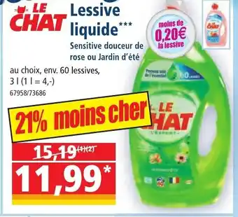 Norma Lessive Liquide offre