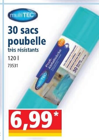 Norma 30 Sacs Poubelle offre