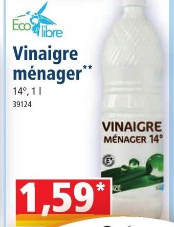 Norma Vinaigre Ménager offre