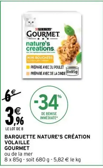 Intermarché Barquette Nature's Création Volaille Gourmet offre