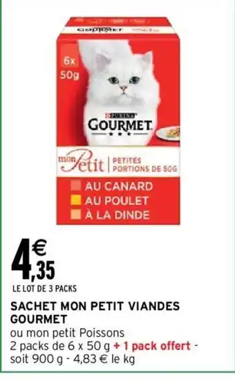 Intermarché Sachet Mon Petit Viandes Gourmet offre