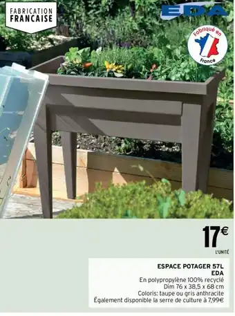 Intermarché Espace Potager 57L EDa offre