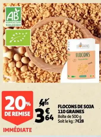 Flocons De Soja 110 Graines