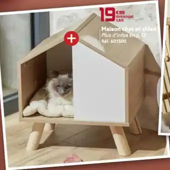 Gifi Maison Chat et Chien offre