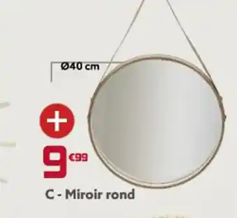 Gifi Miroir Rond offre
