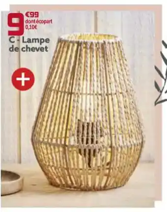 Gifi Lampe De Chevet offre