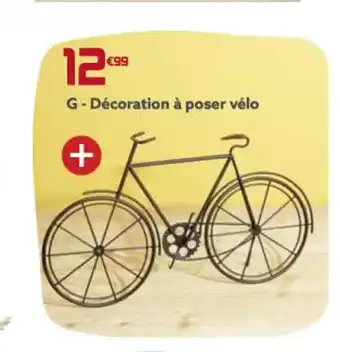 Gifi Décoration A Poser Vélo offre