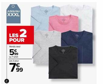 Carrefour Le t-shirt offre