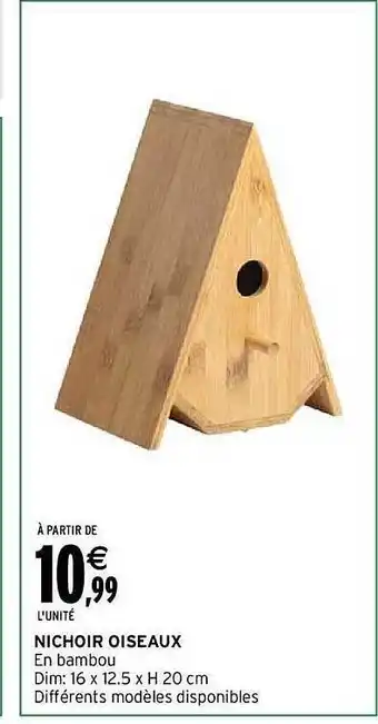 Nichoir oiseaux