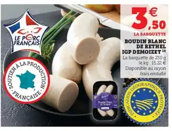 Boudin Blanc de Rethel IGP Demoizet