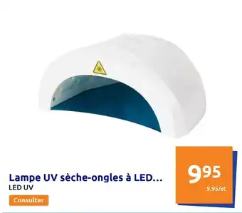 Action Lampe UV sèche-ongles à LED offre
