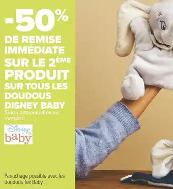 Carrefour Market Disney baby offre